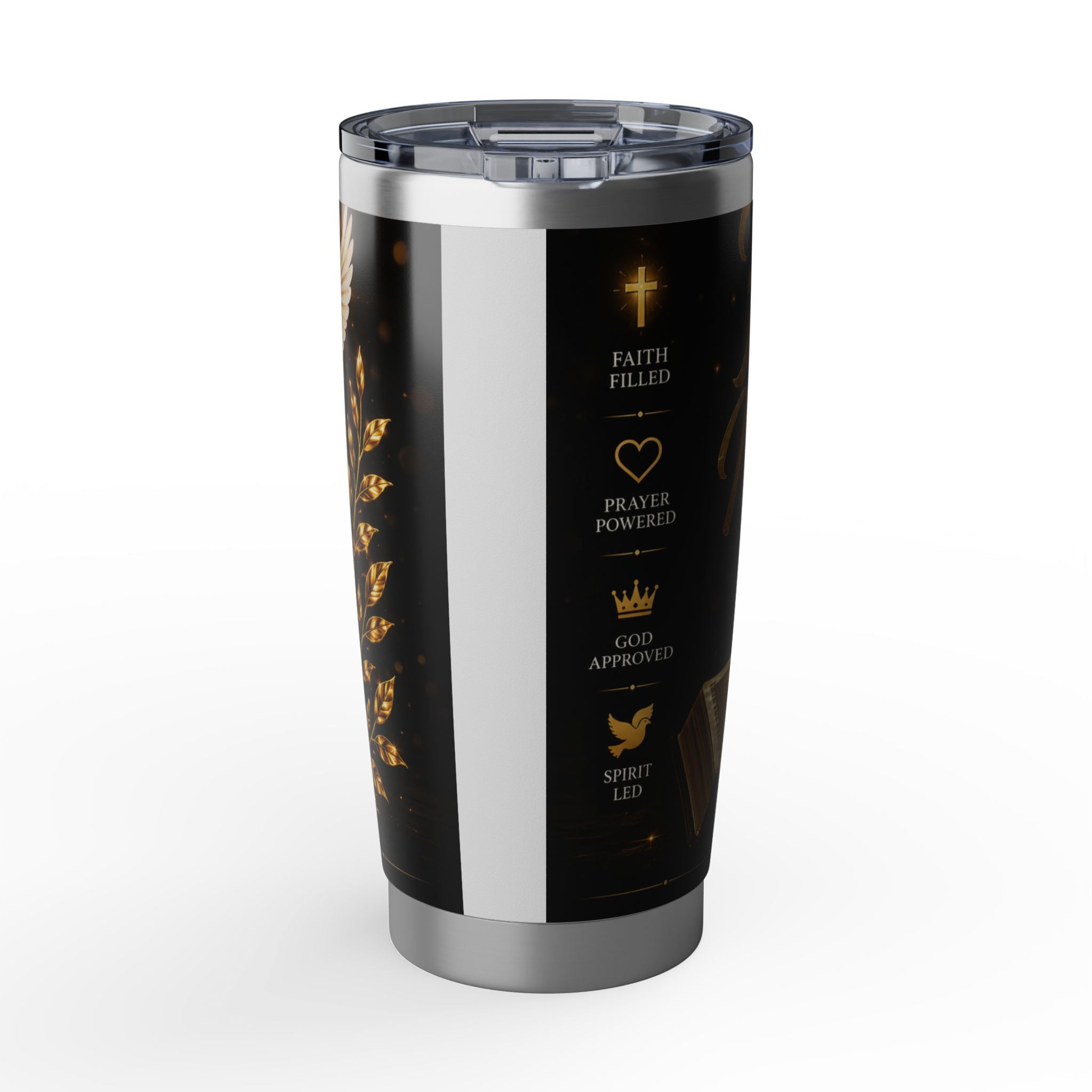Faith Is My Medicine 20oz Tumbler — Christian Inspirational Travel Mug