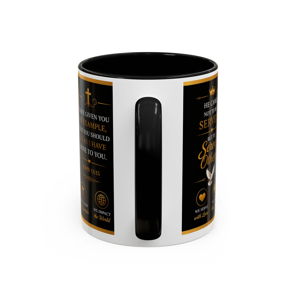 Copy of Jesus Washing Feet Coffee Mug — "I Have Given You An Example" Inspirational Christian Accent Mug