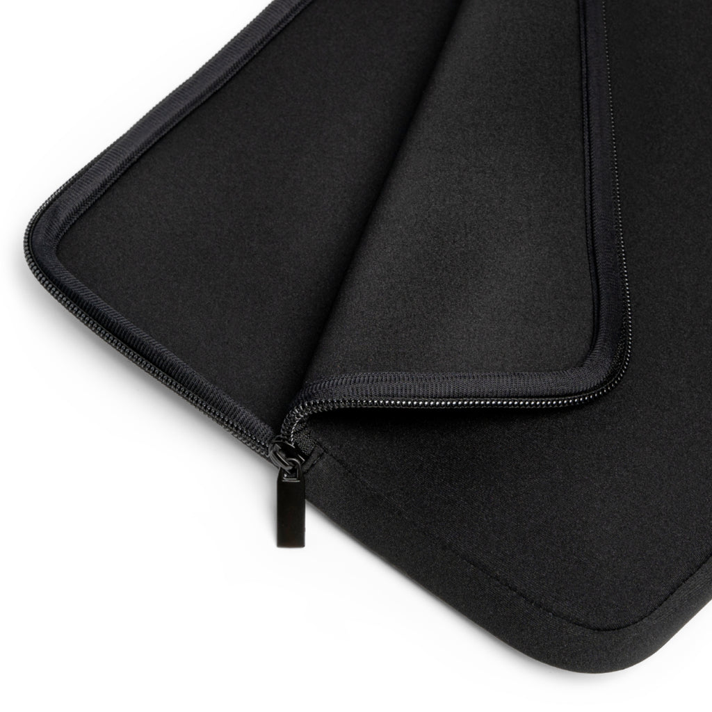 Faith Is My Medicine Laptop Sleeve — Christian Cross & Dove Spiritual Protective Case