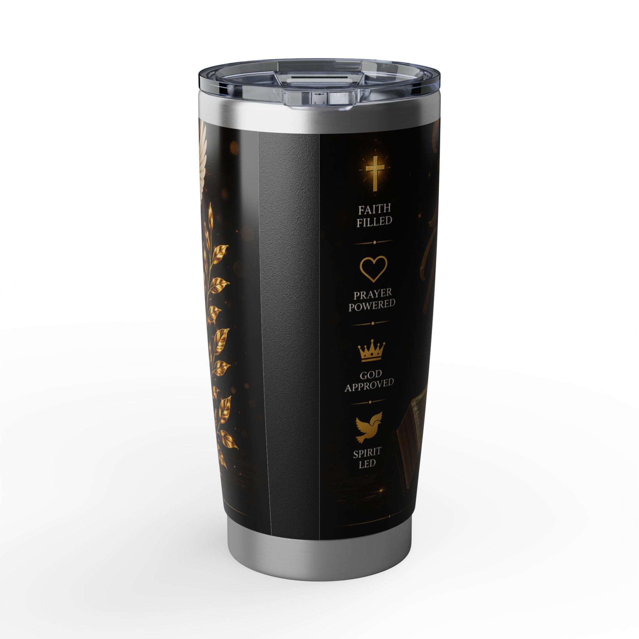 Faith Is My Medicine 20oz Tumbler — Christian Inspirational Travel Mug
