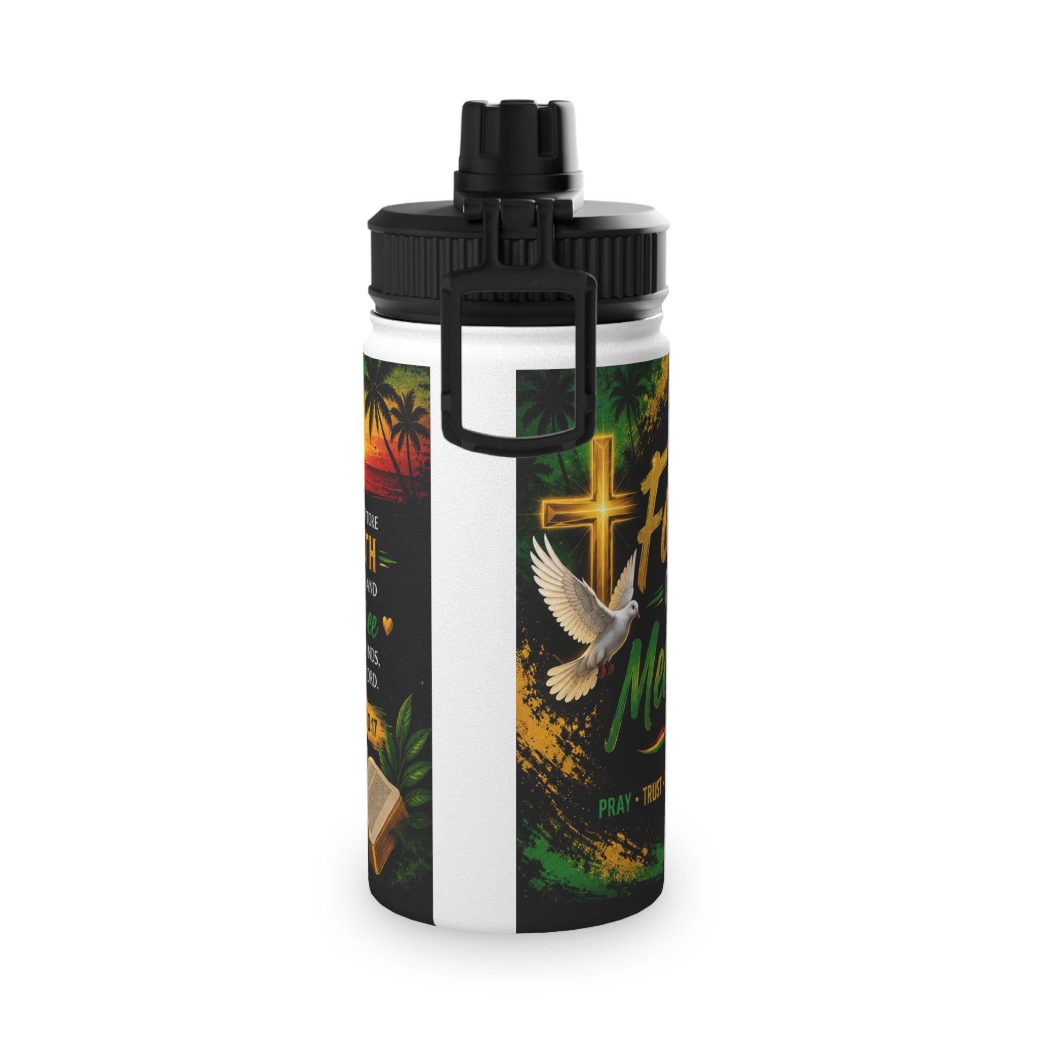 Stainless Steel Water Bottle, Sports Lid
